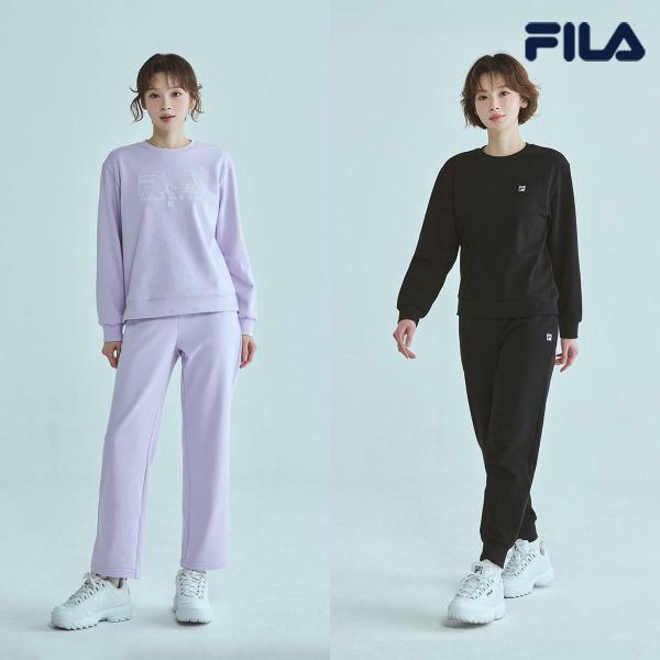 휠라(FILA) 코튼 테리 셋업 1세트(여성)