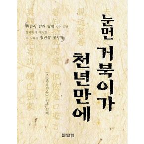 눈먼 거북이가 천년만에