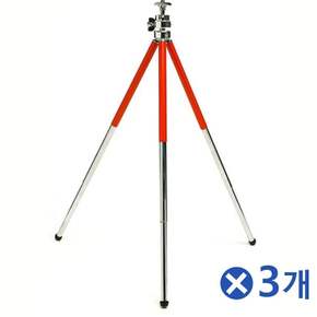 TBZ 미끄럼 방지 3단 길이조절 미니 삼각대x3개 촬영장비