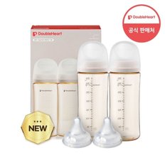 모유실감 3세대 PPSU 하루그레이 330ml_트윈팩 (젖꼭지미포...