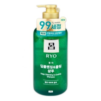  [뷰티풀드] 려 청아 딥클렌징 쿨링 샴푸 550ml -O (11515640)