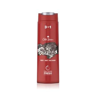  올드스파이스 남성용 샤워젤 3in1 울프톤 400ml