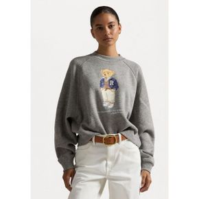 5141243 Ralph Lauren POLO BEAR OVERSIZE FLEECE CREWNECK - Sweatshirt dark vintage heather