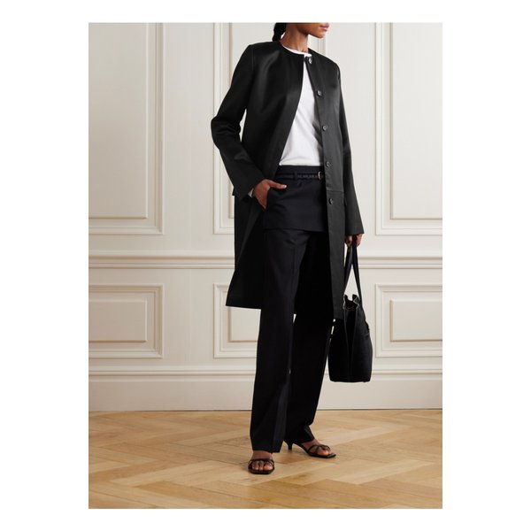 실크 코트 블랙 46376663162854822