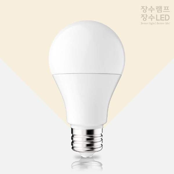 장수램프 A19 LED 벌브 전구 10W E26 전구색 백열다마