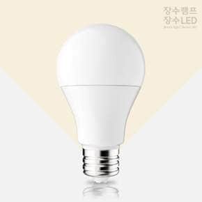 장수램프 LED 벌브 전구 전구색 백열다마 A19 10W E26 X ( 1매입 )