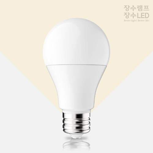 장수램프 A19 LED 벌브 전구 10W E26 전구색 백열다마