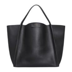 [해외배송] 셀린느 미디엄 큐브 가죽 쇼퍼백 123422T83 38NO BLACK