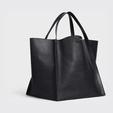 [해외배송] 셀린느 미디엄 큐브 가죽 쇼퍼백 123422T83 38NO BLACK