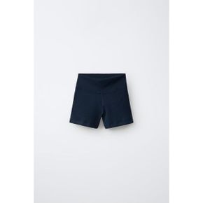 ZARA 자라 키즈 숏 쇼트 리브드 레깅스 네이비 블루 9006650401 9006650 1439270