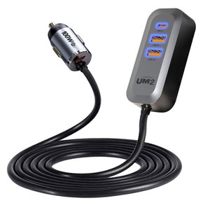UMCH-PD100W 4포트 C타입 차량용 시거잭 충전기