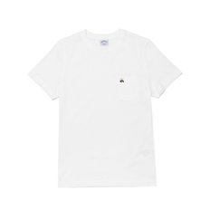[공식브랜드] [여성] 22SS 여성 수피마 코튼 골든 플리스 티셔츠 (화이트) (87100005)