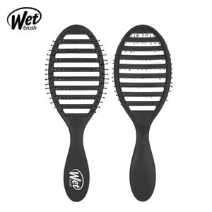 웻브러쉬 wet brush 스피드 드라이 블랙 헤어 드라이 브러쉬 극손상모 두피 마사지 머리 빗