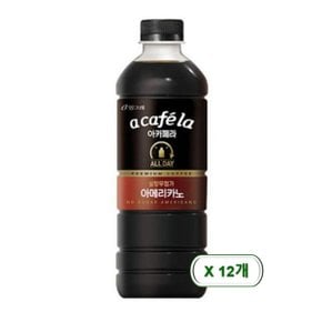 빙그레 아카페라 올데이 아메리카노 1000ml x 12병