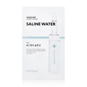 미샤 MISSHA Mascure Sa라인 워터 마스크팩