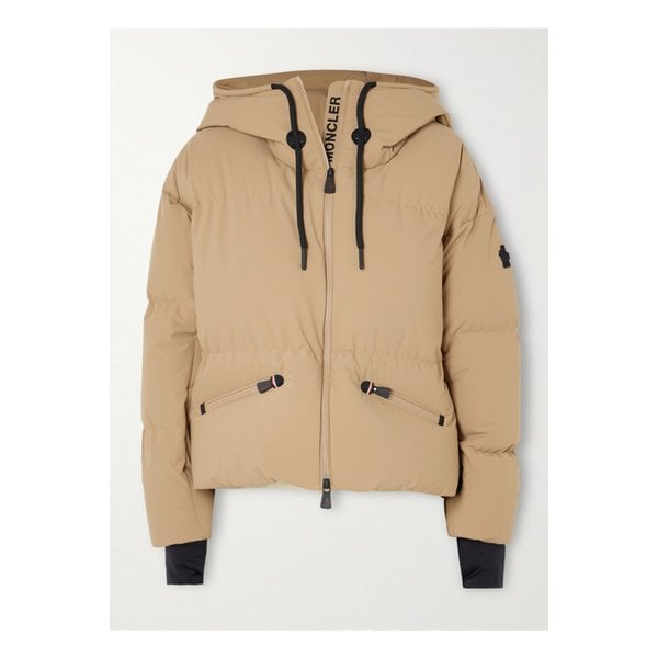 몽클레어 알레사즈 퀼팅 셸 다운 재킷 베이지 46376663162885424