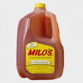  Milos  유명  무설탕  제로  칼로리  스위트  티  3.78L  용기