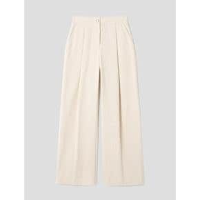 Wide Fit Corduroy Pants  Cream (WE2X21T700)