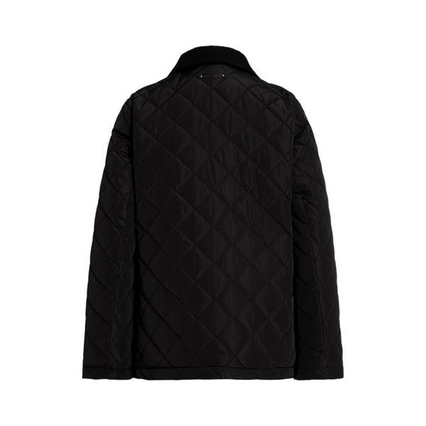 트윌 트림 다이아몬드 퀼트 반 재킷(WMLROTWS2820682001)