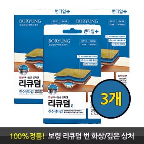 리큐덤 번 깊은 상처에 저자극 2매입 3개 흡수력 좋은 진물 흡수 폼