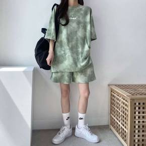 팬츠 반팔 상하의 옷 캐주얼 썸머 여자 상하 여성 여름 바지 셋업 투피스 세트