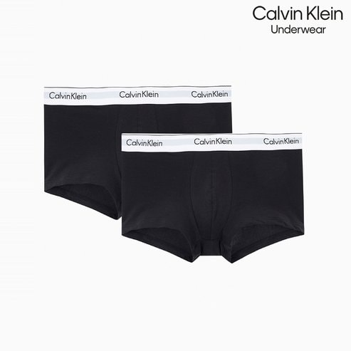 Calvin Klein Underwear [정국착장] 남성 모던 코튼 스트레치 2PK 트렁크 (NB3985-UB1)