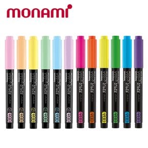 monami Adding SUPER 모나미 에딩 슈퍼 600 형광펜 파스텔