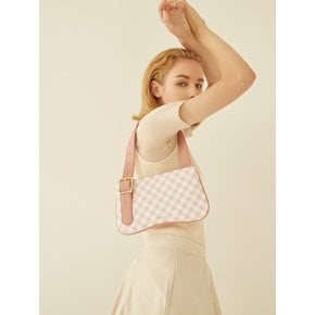 Baguette Check Bag (Baby Pink)