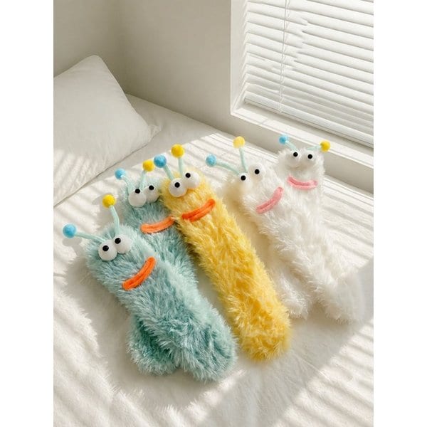 몬스터 수면양말 보온 잠옷양말(3colors)
