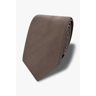 MAN ON THE BOON [AINEXX] 마이크로 도트 실크 블렌드 타이 4716121309000