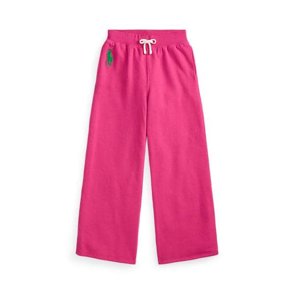 폴로 키즈 여아 7-16세 빅 포니 플리스 와이드 레그 스웨트팬츠(CWPOPNTGBQ20126650)