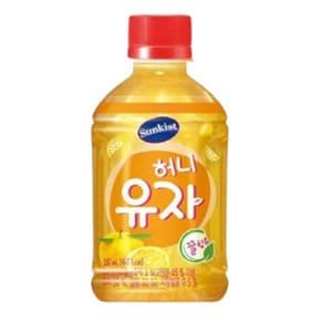 썬키스트 허니유자 280ml 24입