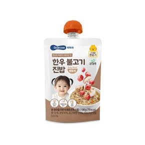실온이유식 완료기 한우불고기진밥 1개