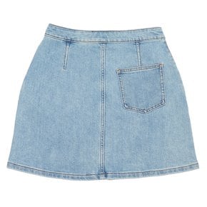 COFDI F06367 IAL INDIGO DELAVE 여자 데님 미니 스커트