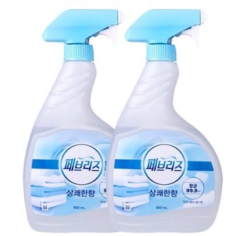 페브리즈 상쾌한향 900ml X 2개