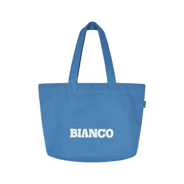 컬러 타이포 에코백 (Blue)