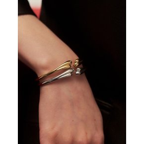 3-br1 hug heart bracelet_cognac diamond