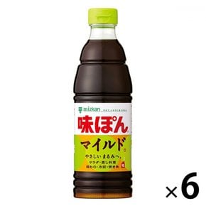 미즈칸 Mitsucan 미폰 Mipon 마일드 MILD 600ml 6 개