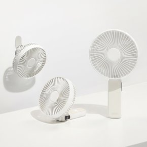 빅팬 무선 BLDC 핸디 탁상 벽 선풍기 15.8cm