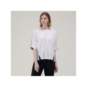 스트라이프 콤비 트임 블라우스 GAMBL03G WH _P401602159