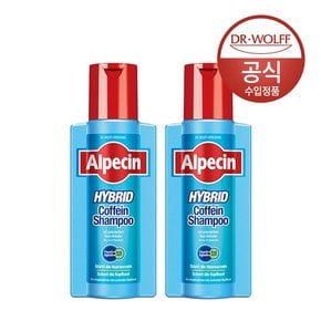 하이브리드 카페인 샴푸 건성 두피용 250ml X 2