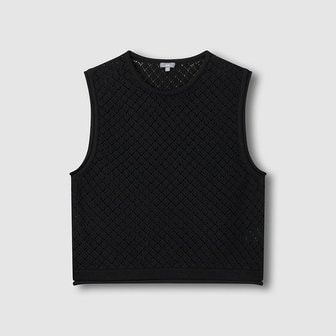 JAJU 여 크로쉐 민소매 니트 J116202734099