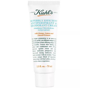 Kiehls 키엘 수퍼블리 이피션트 데오드란트 크림 75ml