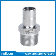 락피팅 Lokfitting - Male Adapter 1/2-3/8 PT - FLMA-08T06R