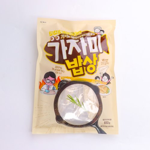 가시제거 99% 순살 가자미밥상 650g (8~9팩)X3개