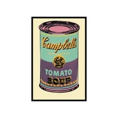 그림액자 Colored Campbells soup Can (green & purple)/ 앤디워홀