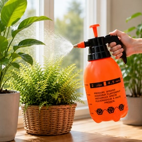 화분 셀프 세차시 편리한 2L 압축분무기 자동 고압분사기