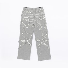 와이프로젝트 파리스 베스트 패치로고 스웨트 남성 팬츠 PANT104 S25 LIGHT GREY