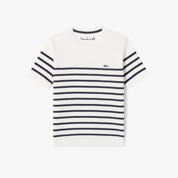 [시흥점] 여성 스트라이프 반팔 스웨터 AF3109-55GO (3컬러)