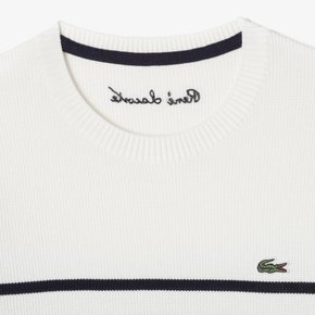 [시흥점] 여성 스트라이프 반팔 스웨터 AF3109-55GO (3컬러)